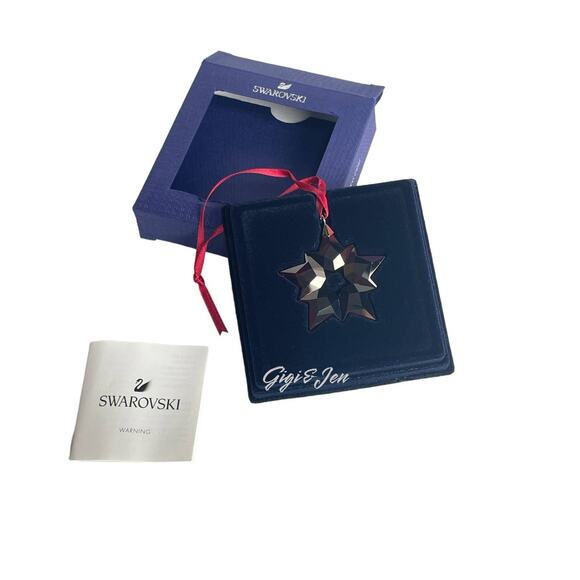 Swarovski Annual Edition 2019 Christmas Star Ornament Red Small#5524180 NIB $65